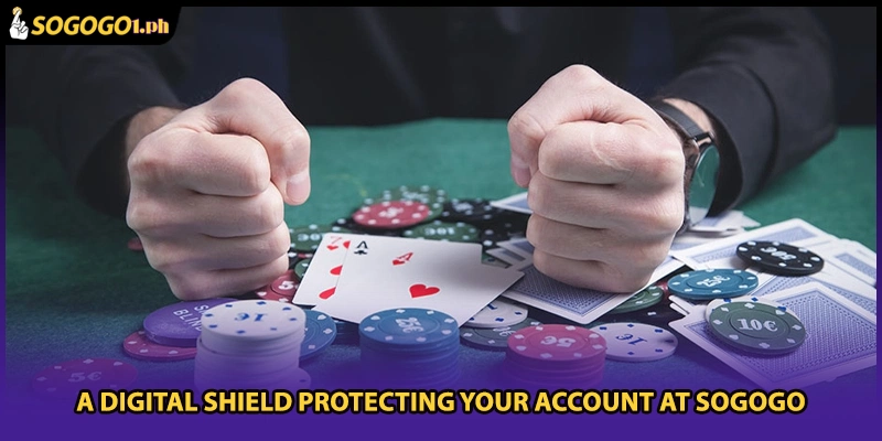 A digital shield protecting your account at SOGOGO