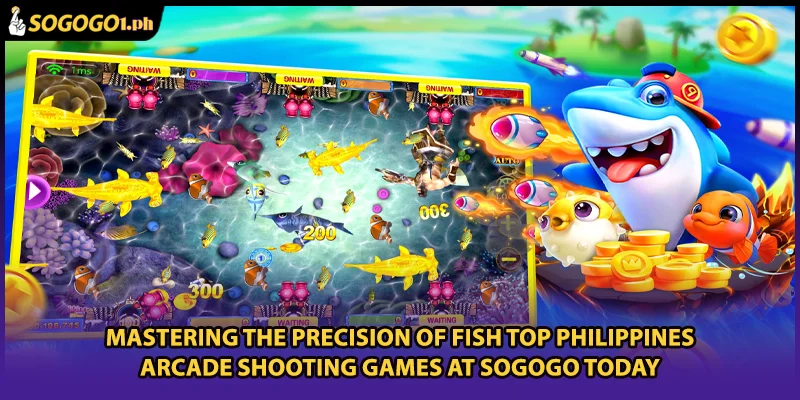 Mastering the precision of Fish Top Philippines arcade shooting games at SOGOGO today