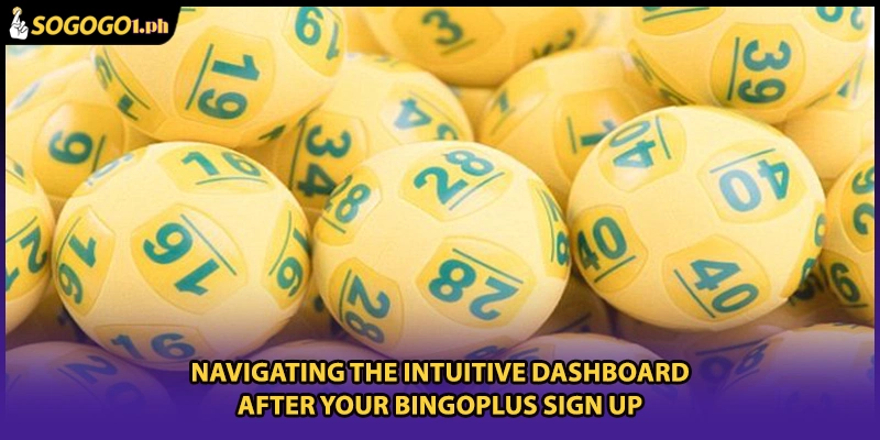 Navigating the intuitive dashboard after your BingoPlus sign up
