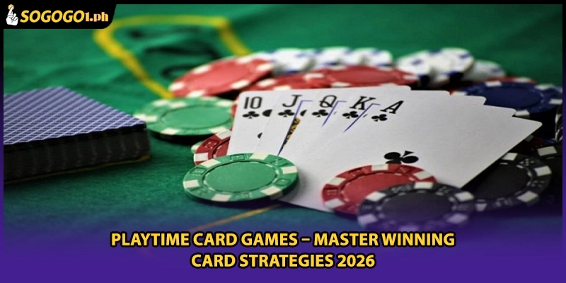 PLAYTIME Card Games – Master Winning Card Strategies 2026