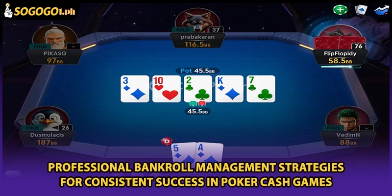 Professional bankroll management strategies for consistent success in Poker cash games
