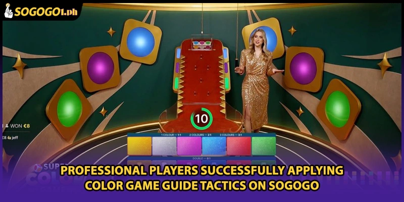 Professional players successfully applying Color Game Guide tactics on SOGOGO