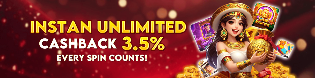 instan unlimited cashback 3.5% at Sogogo