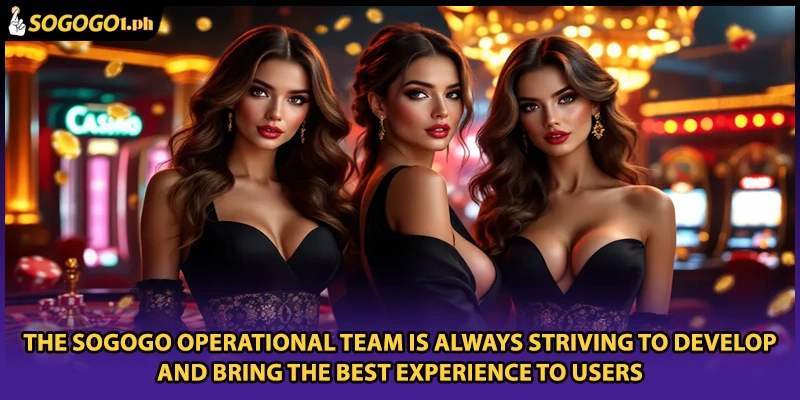The SOGOGO operational team is always striving to develop and bring the best experience to users